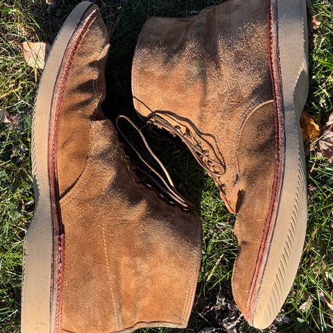 Alden Indy Boot in Snuff Suede