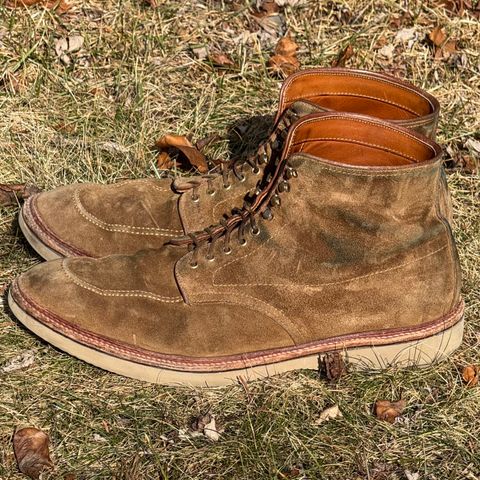Alden Indy Boot in Snuff Suede