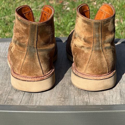 Alden Indy Boot in Snuff Suede