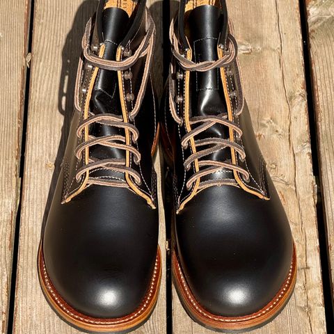 Red Wing Beckman Flatbox in S.B. Foot Black Klondike