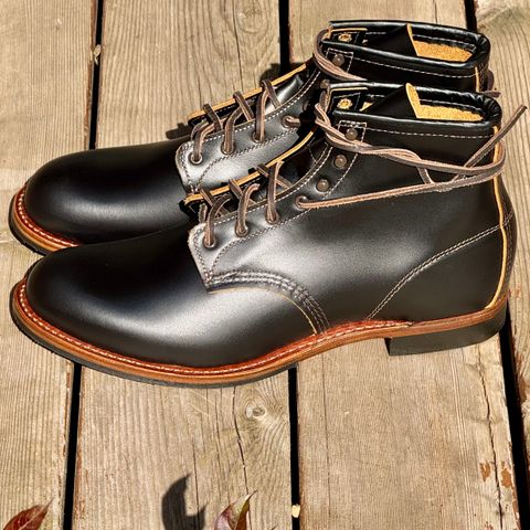 Red Wing Beckman Flatbox in S.B. Foot Black Klondike