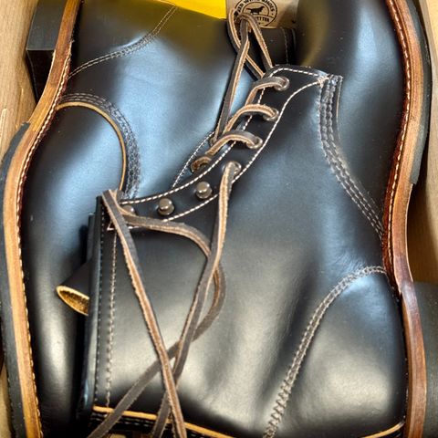 Red Wing Beckman Flatbox in S.B. Foot Black Klondike