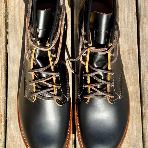 Red Wing Beckman Flatbox in S.B. Foot Black Klondike