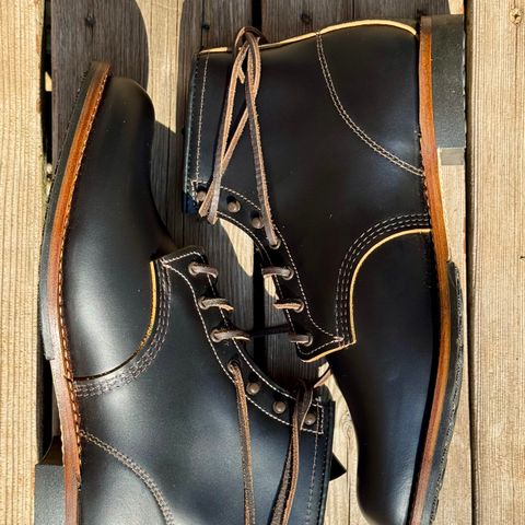 Red Wing Beckman Flatbox in S.B. Foot Black Klondike