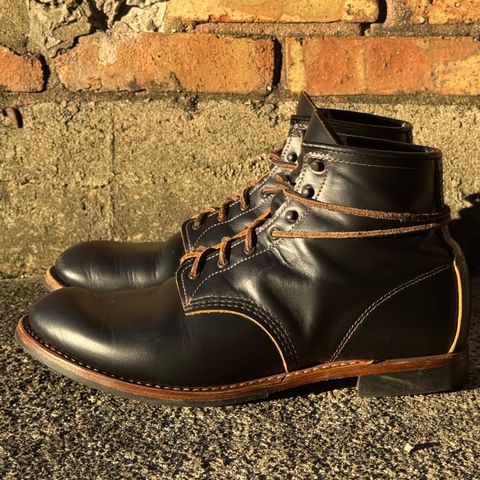 Red Wing Beckman Flatbox in S.B. Foot Black Klondike