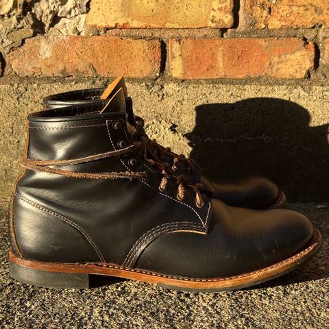 Red Wing Beckman Flatbox in S.B. Foot Black Klondike