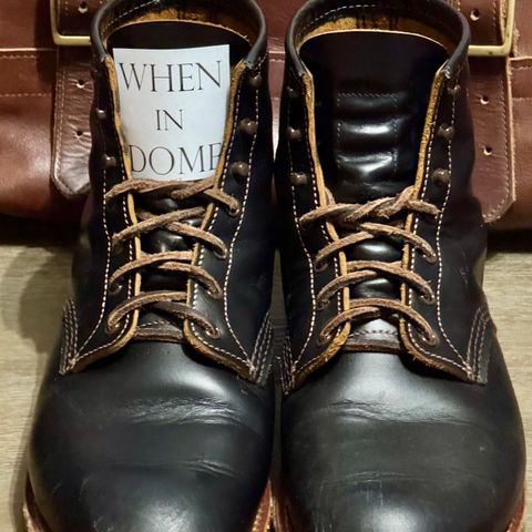 Red Wing Beckman Flatbox in S.B. Foot Black Klondike