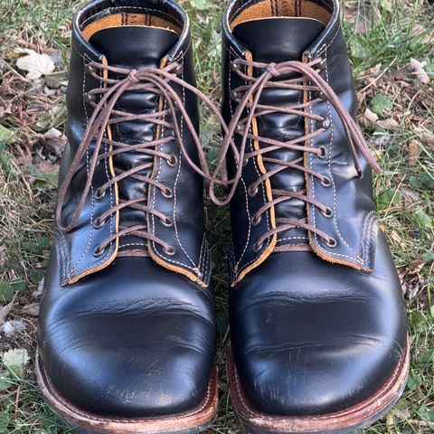 Red Wing Beckman Flatbox in S.B. Foot Black Klondike