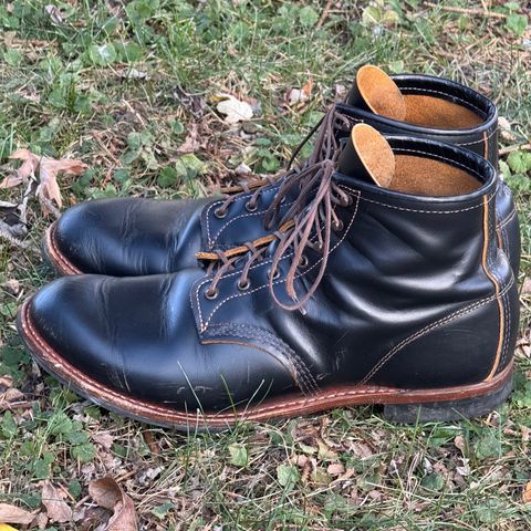 Red Wing Beckman Flatbox in S.B. Foot Black Klondike