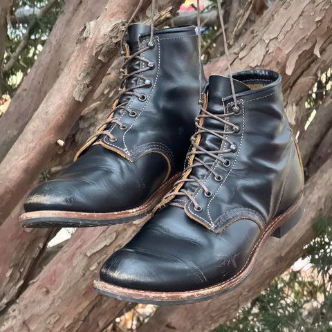 Red Wing Beckman Flatbox in S.B. Foot Black Klondike