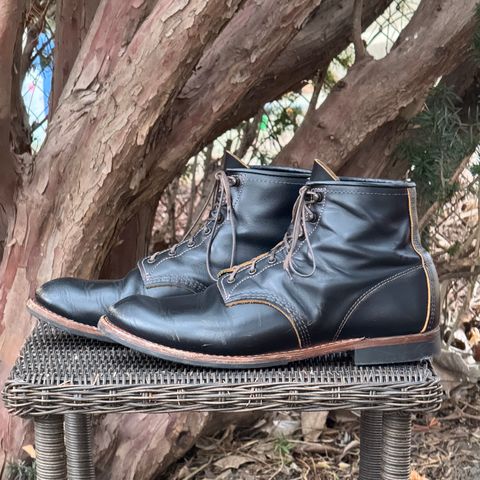 Red Wing Beckman Flatbox in S.B. Foot Black Klondike