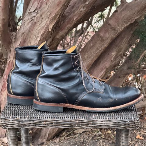 Red Wing Beckman Flatbox in S.B. Foot Black Klondike