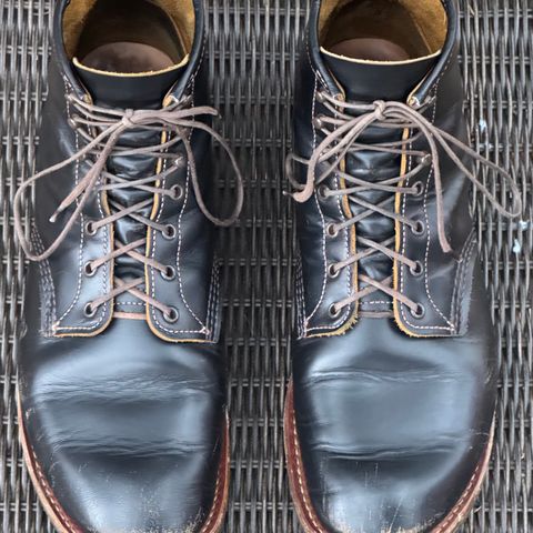 Red Wing Beckman Flatbox in S.B. Foot Black Klondike