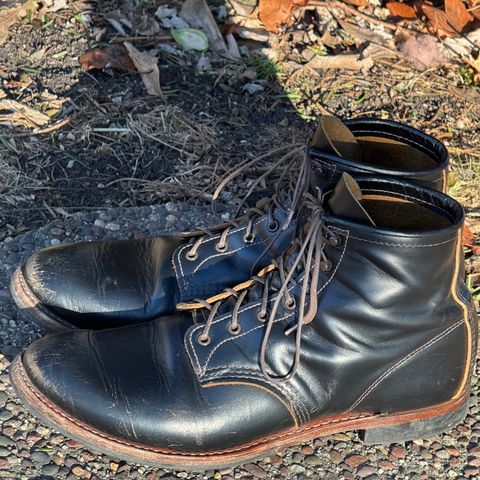 Red Wing Beckman Flatbox in S.B. Foot Black Klondike
