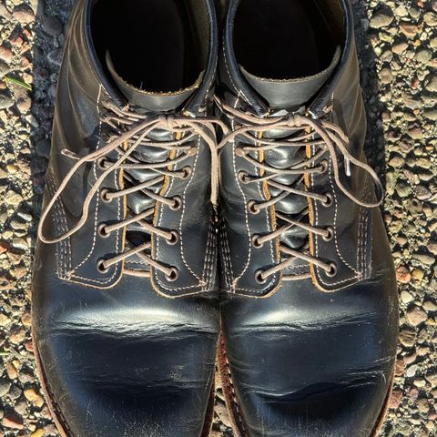 Red Wing Beckman Flatbox in S.B. Foot Black Klondike