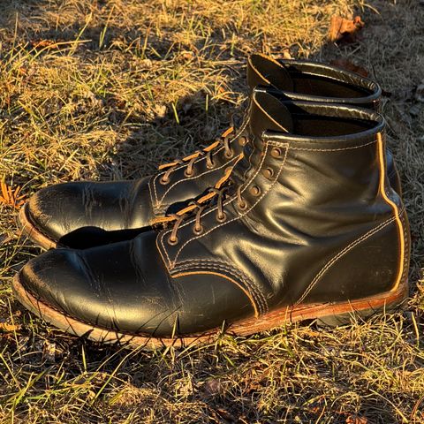 Red Wing Beckman Flatbox in S.B. Foot Black Klondike