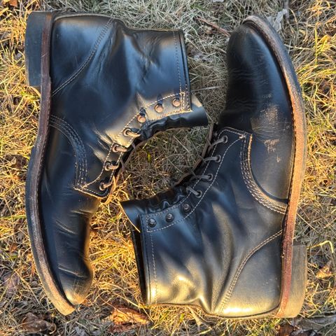 Red Wing Beckman Flatbox in S.B. Foot Black Klondike