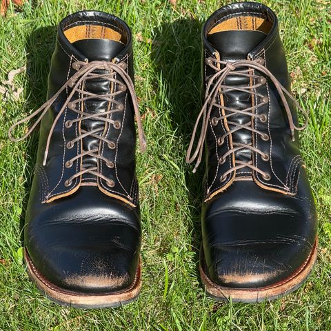 Red Wing Beckman Flatbox in S.B. Foot Black Klondike
