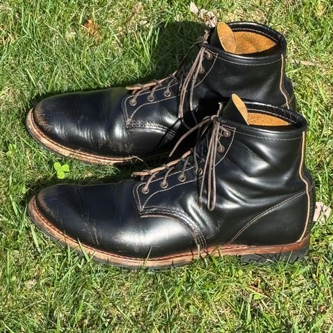 Red Wing Beckman Flatbox in S.B. Foot Black Klondike