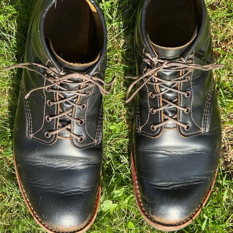 Red Wing Beckman Flatbox in S.B. Foot Black Klondike