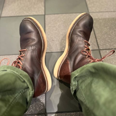 View photo of Viberg Service Boot in Horween Crust Chromexcel