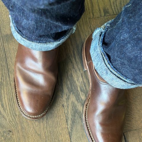 Viberg Engineer in Horween Brown Chromexcel Horsebutt