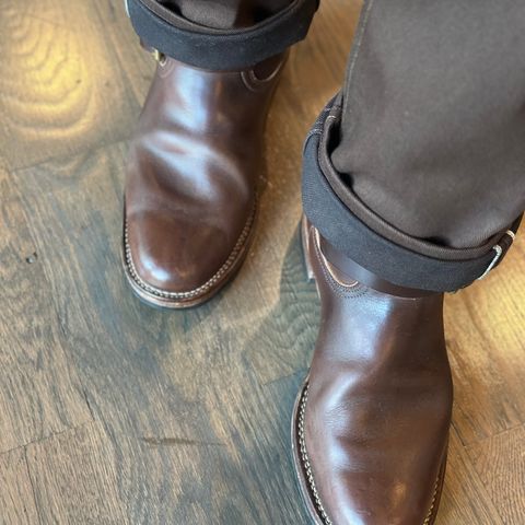 Viberg Engineer in Horween Brown Chromexcel Horsebutt