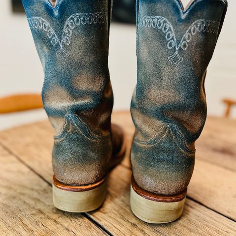 Rios of Mercedes x The Black Bear Brand The Wild West Roughrider in Horween Marine Field Roughout