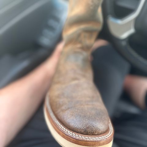 Search result thumbnail of Rios of Mercedes x The Black Bear Brand The Wild West Roughrider in Horween Marine Field Roughout