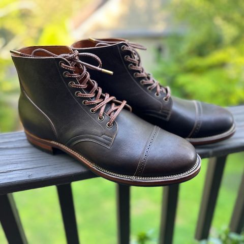 View photo of Viberg Service Boot BCT in C.F. Stead Antique Phoenix