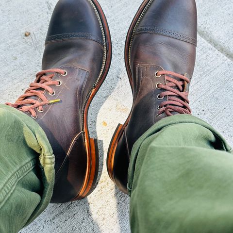 View photo of Viberg Service Boot BCT in C.F. Stead Antique Phoenix