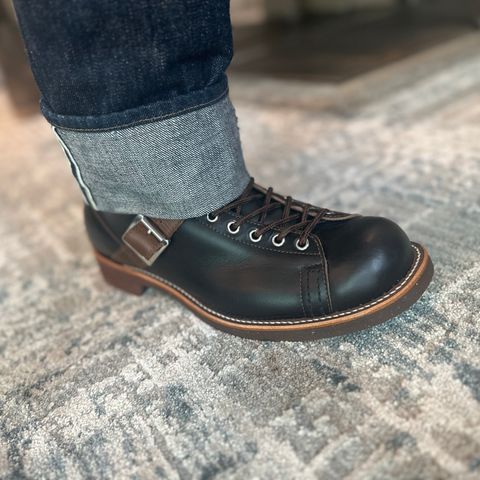 Dr. Sole Ski Boot in Horween Black Chromexcel