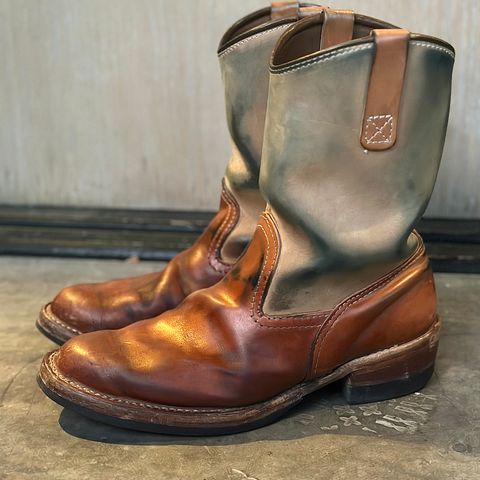 Wesco Morrison in Maryam Glazed Natural Horsehide