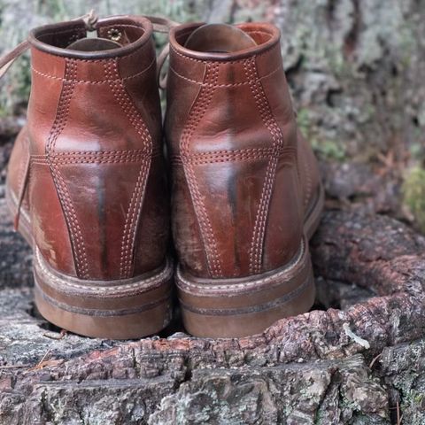 John Lofgren Combat Boots in Shinki Wabi-Sabi Horsebutt