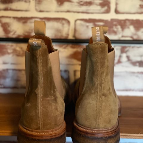 Viberg Chelsea in Conceria Opera Calfskin Suede