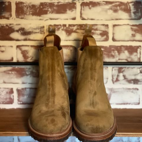 Viberg Chelsea in Conceria Opera Calfskin Suede