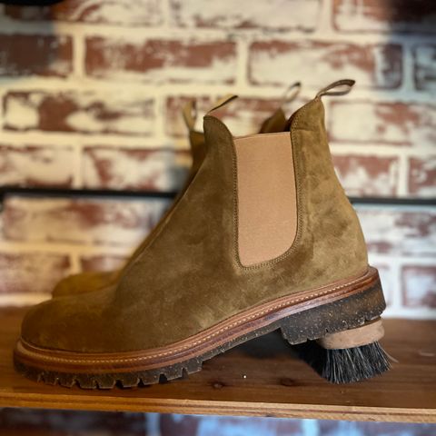 Viberg Chelsea in Conceria Opera Calfskin Suede