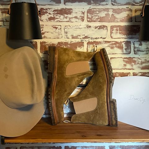 Viberg Chelsea in Conceria Opera Calfskin Suede