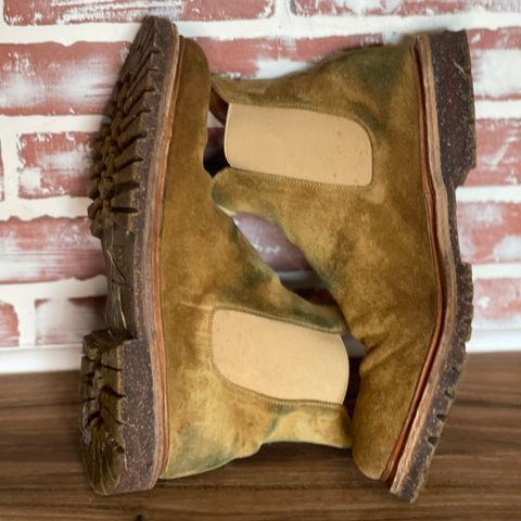 Viberg Chelsea in Conceria Opera Calfskin Suede