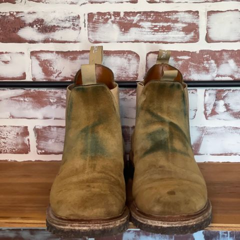 Viberg Chelsea in Conceria Opera Calfskin Suede