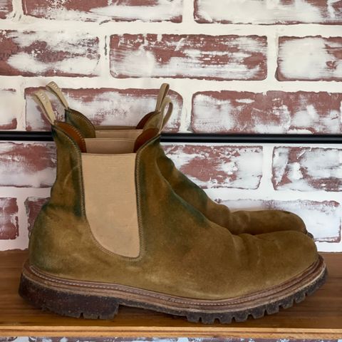 Viberg Chelsea in Conceria Opera Calfskin Suede