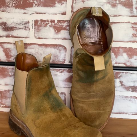 Viberg Chelsea in Conceria Opera Calfskin Suede