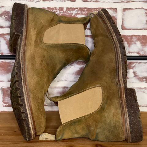 Viberg Chelsea in Conceria Opera Calfskin Suede