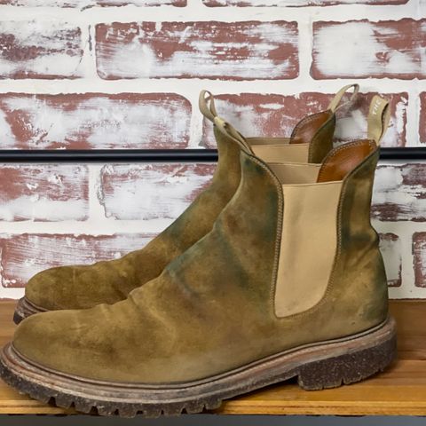 Viberg Chelsea in Conceria Opera Calfskin Suede