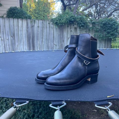 Rolling Dub Trio Griffin Jodhpur in Original Black Horsebutt #1010