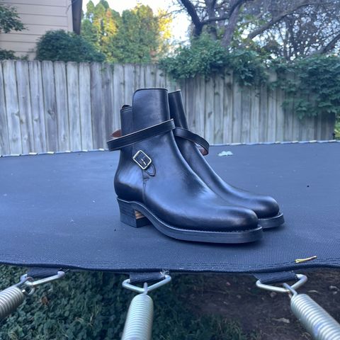 Rolling Dub Trio Griffin Jodhpur in Original Black Horsebutt #1010