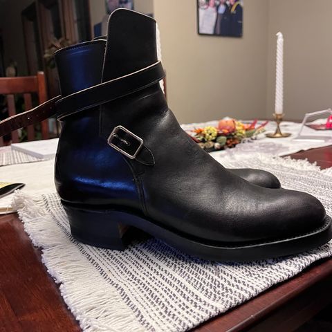 Rolling Dub Trio Griffin Jodhpur in Original Black Horsebutt #1010