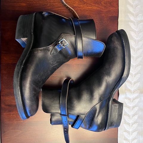 Rolling Dub Trio Griffin Jodhpur in Original Black Horsebutt #1010