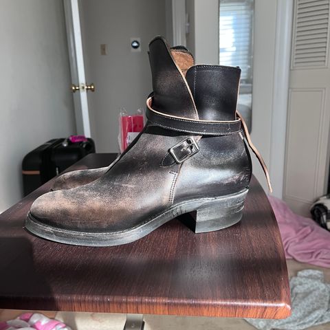 Rolling Dub Trio Griffin Jodhpur in Original Black Horsebutt #1010