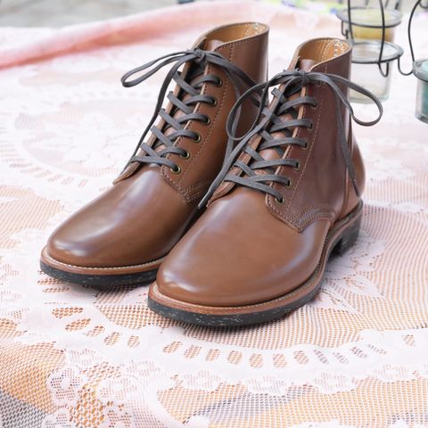 Quan Shoemaker Unknown Model in Horween Natural Shell Cordovan